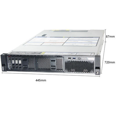 Lenovo ThinkServer SR590 2U Chasis de servidor desnudo para computadoras de PC que ahorran espacio