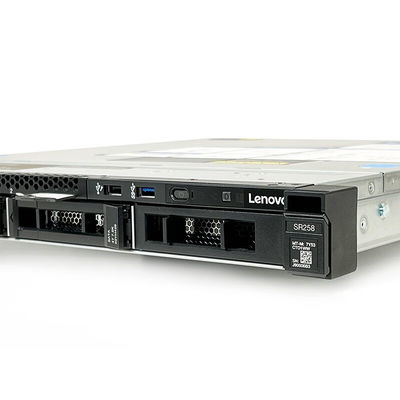 Lenovo Thinkserver SR258 Servidor de rack de nivel de entrada 1U con Intel Xeon E2224 y 16G de RAM