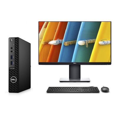 OptiPlex 3090MFF Mini Computación de escritorio para negocios i3-10105T 4G 256G Bluetooth WIFI Win10