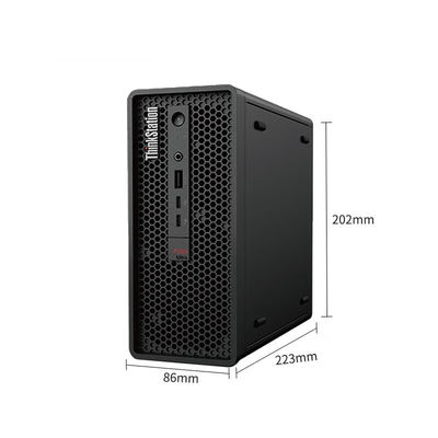 Lenovo Thinkstation P360 Ultra Tower i5-12500 6C 8G 512G SSD T400-4G Estación de trabajo de 300W