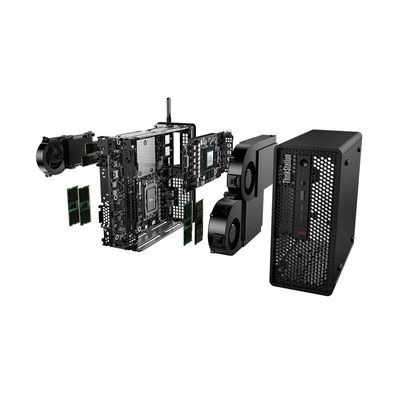 Lenovo Thinkstation P360 Ultra Tower i5-12500 6C 8G 512G SSD T400-4G Estación de trabajo de 300W