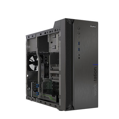 Hygon 3250 8G 256G SSD GT730-2G 300W Estación de trabajo W3330H0 23.8 pulgadas Monitor profesional
