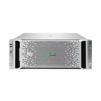 4U Rack Server HP DL580 Gen9 con cinco posiciones de disco de 2,5 pulgadas y 1200W de doble potencia