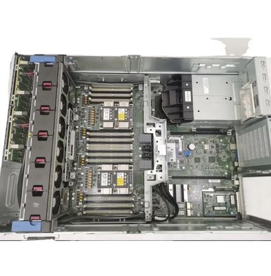 4U Rack Server HP DL580 Gen9 con cinco posiciones de disco de 2,5 pulgadas y 1200W de doble potencia