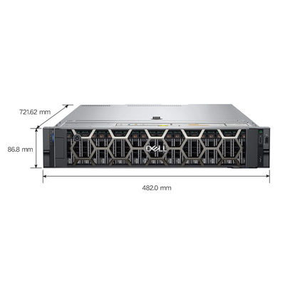 Intel CPU 4310 8GB DDR4 RAM 1TB HDD 800W Fuente de alimentación EMC Dell PowerEdge R750XS Cuadro de servidor de rack