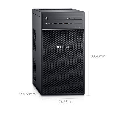 Dell T40 Servidor de torre de un solo canal Xeon G6400 8GB 1TB SATA DVDRW Entrada Disco duro