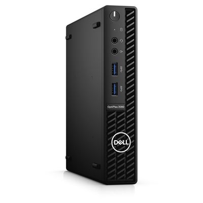 Dell Optiplex 3080 Micro Desktop MFF i3-10100T 16GB 512GB SSD WiFi BT Win10 Computadora 3080