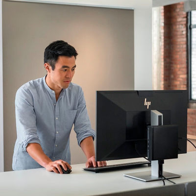 HP ProDesk 400 G9 i3-13100T 8GB 256GB M.2 SFF Tower PC de escritorio con tarjeta gráfica UHD 710