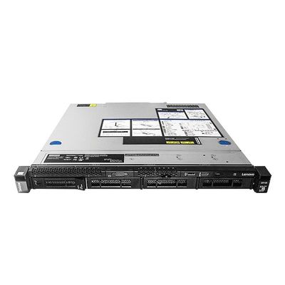 Stock Lenovo ThinkSystem SR258 Servidor Xeon E-2124 8GB DDR4 RAM 1TB 300W 1U Servidor PC Servidores de rack