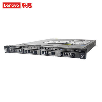 Stock Lenovo ThinkSystem SR258 Servidor Xeon E-2124 8GB DDR4 RAM 1TB 300W 1U Servidor PC Servidores de rack