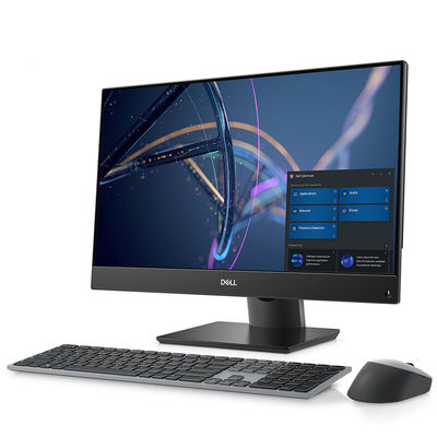 Dell Optiplex 5400 i3-12100 8G 256G 1T Computadora AIO de 23.8 pulgadas con marco negro estrecho