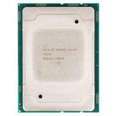 Procesador Xeon Silver 4214R de servidor CPU 2.4 GHz 12-CORE 20-THREADS para la eficiencia del servidor