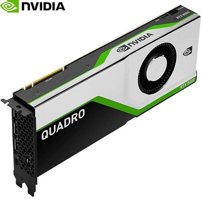 RTX8000 Tarjeta gráfica avanzada Proceso de chip de 12nm y salidas de DisplayPort para Superior