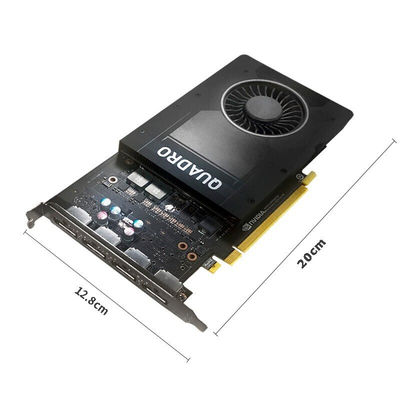 5G GDDR5X 160bit/200GBps Tarjeta gráfica Quadro P2200 para modelado y renderizado profesional