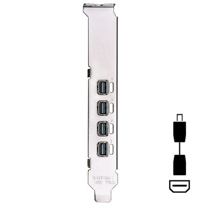 Tarjeta de video PCIe 3.0 x 16 NVIDIA Quadro T1000 4G/8G GDDR6 para PC gráficos profesionales