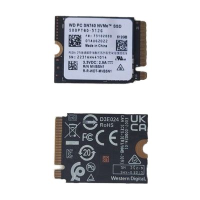 PCIE Gen4 M.2 2230 NVMe SSD 512GB 1TB 2TB Solución de almacenamiento de disco duro para portátil y escritorio