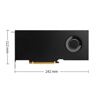 RTX A4000 16GB GPU Componentes de computadora Tarjeta de vídeo para PC Servidor Factor de forma 4.4&quot; H x 9.5&quot; L
