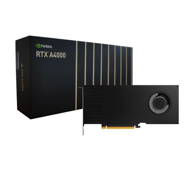 RTX A4000 16GB GPU Componentes de computadora Tarjeta de vídeo para PC Servidor Factor de forma 4.4&quot; H x 9.5&quot; L